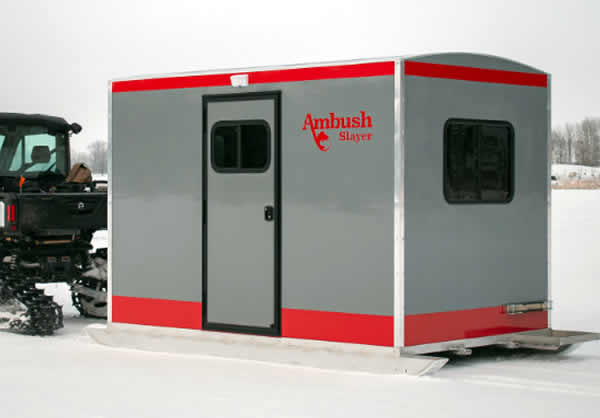 Heated Ice Shanty for Rent